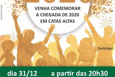 Prefeitura de Catas Altas prepara festa para chegada de 2020